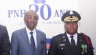 PHOTO: Haiti Prime Minister Evans Paul and Police Chief Godson Orelus