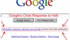 Google Crisis Response to Haiti