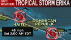 Haiti Weather - Tropical Storm Erika