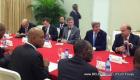 PHOTO: Haiti - US Secretary of State KERRY in a Meeting with President Martelly, PM Paul et al.