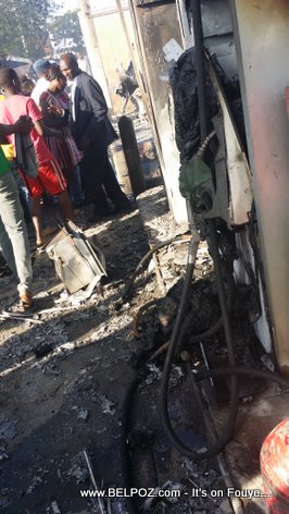 Hinche Haiti - Station Gasoline TOTAL la Pran DIFE