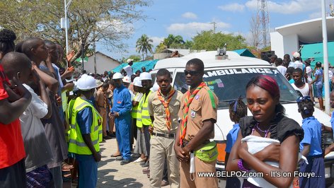 PHOTO: Funerailles Victim DIFE Pump Gasoline, Hinche Haiti