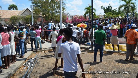PHOTO: Funerailles Victim DIFE Pump Gasoline, Hinche Haiti