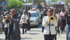 New Orleans style funeral procession in Haiti