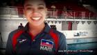 PHOTO: Naomi Grand Pierre - Haiti First Woman to Swim at the Olympics