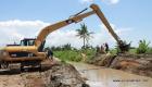 Haiti Agriculture -  Clearing of  Irrigation Canals - Caravane Changement President Jovenel Moise