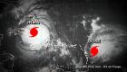 PHOTO: Both Hurricane Irma and Hurricane Jose in the Caribbean