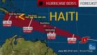 Hurricane Beryl - Haiti Forecast Map