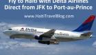 Fly to Haiti Direct from JFK with Delta Airlines