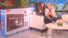 Look... Naomi Osaka gets a brand new 65-inch 4K TV from Ellen - The Ellen DeGeneres Show