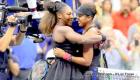 PHOTO: Naomi Osaka and Serena Williams hugging - US Open 2018