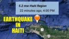 Earthquake in Haiti epicenter near Port-de-Paix
