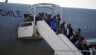 PHOTO: Chilean Airforce plane returning Haitian migrants to Haiti