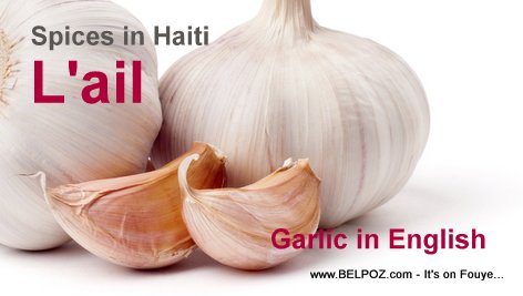Spices in Haiti: L'ail (Garlic in English)