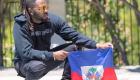 Jason Derulo Holding the Haitian Flag