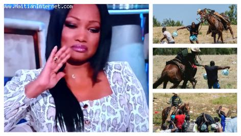 Actress Garcelle Beauvais cried when she saw the way Haitians were being treated at the Border in Texas
