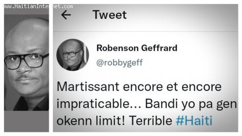 Le Nouvelliste Journalist Roberson Geffrard had enough with the criminals of Martissant