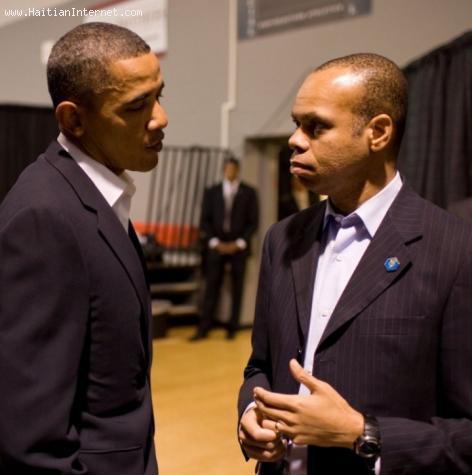 Just like Barack Obama is a byproduct of an African man who left his seeds in America, Patrick Gaspard is a byproduct of the Haiti brain drain