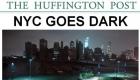 Superstorm Sandy - New York City Goes DARK