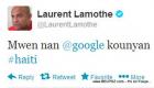 Laurent lamonthe tweet inside Google headerquarters in Silicon Valley