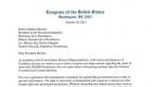 Letter from United States Congress to President Danilo Medina