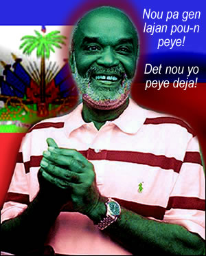 Haiti President Rene Preval