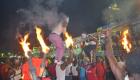 PHOTO: Haiti Kanaval 2015 fire show